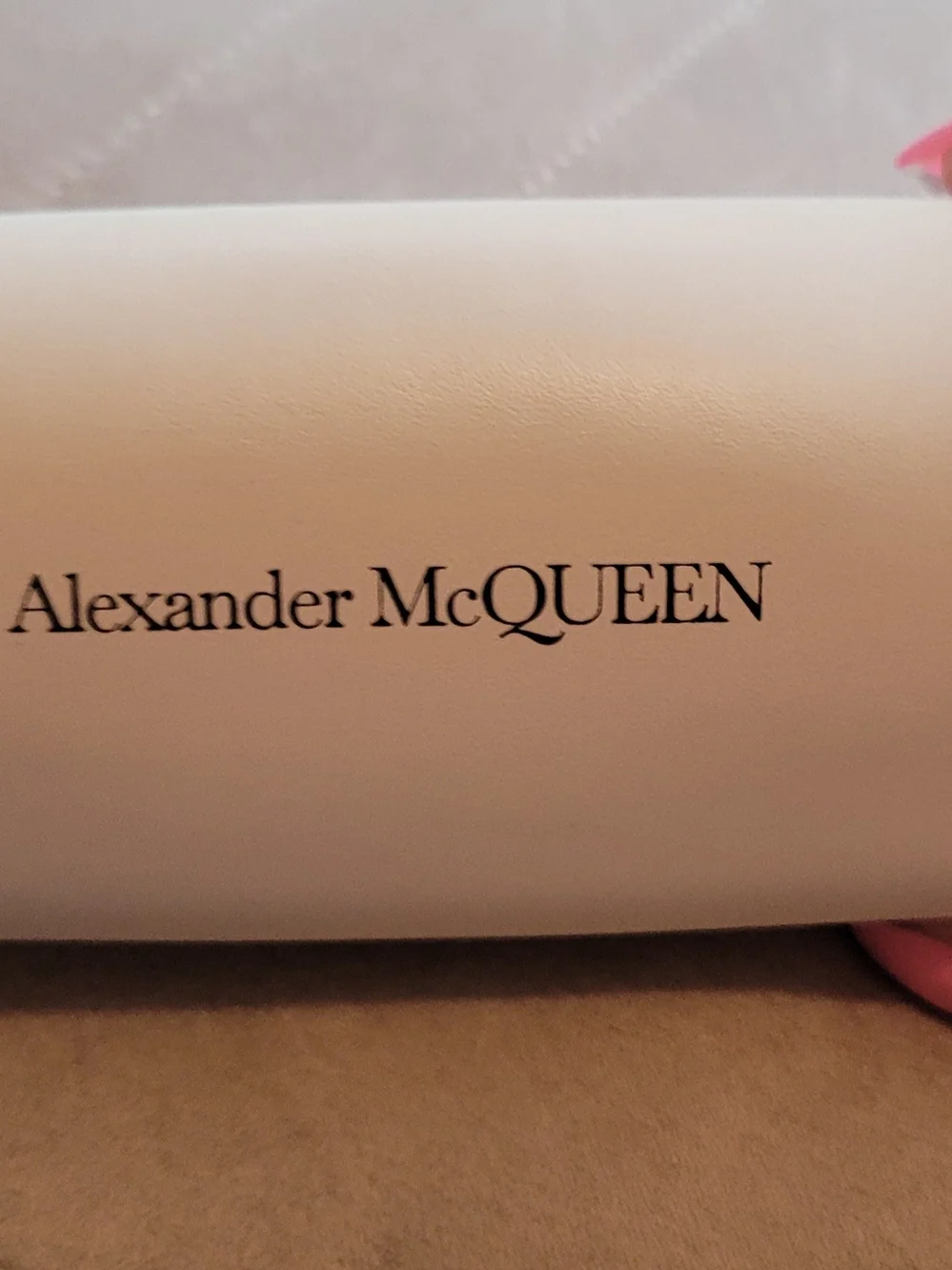 Alexander McQueen Square-Frame Acetate Sunglasses EUC